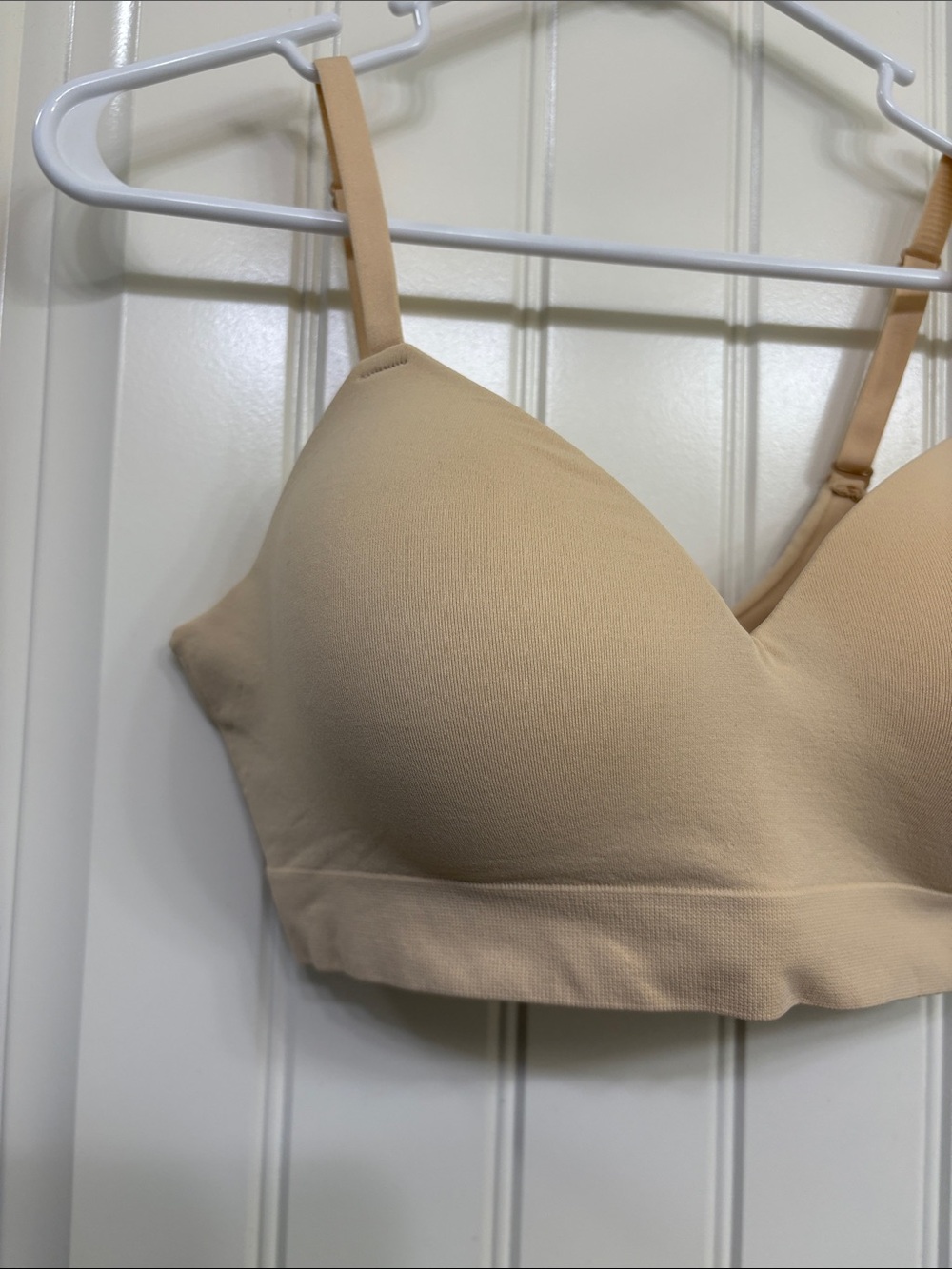 NWT Truekind Stretch Seamless Supportive Comfort Wireless Shaping Bra - Nude - Picture 2 of 9